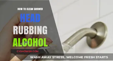Effortless Shower Head Cleaning: Rubbing Alcohol Tips for Sparkling Results