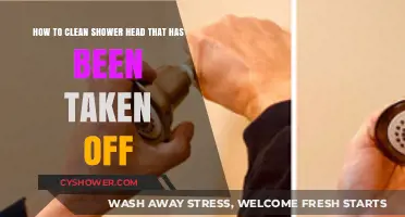 Easy Steps to Clean a Removed Shower Head Effectively