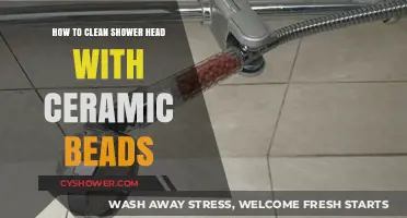 Effortless Shower Head Cleaning: Ceramic Beads Method Revealed