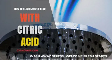 Effective Citric Acid Cleaning Tips for Your Shower Head