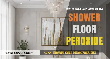 Effective Peroxide Cleaning Tips for Removing Soap Scum from Shower Tiles