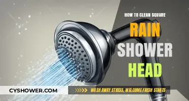 Easy Steps to Clean Your Square Rain Shower Head Effectively