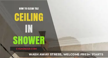 Effective Tips for Cleaning Your Shower's Tile Ceiling Easily