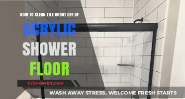 Effective Tips to Remove Tile Grout from Acrylic Shower Floors