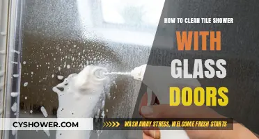 Effortless Tile Shower Cleaning: Sparkling Glass Doors Made Simple