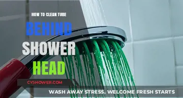 Easy Steps to Clean the Shower Head Tube Effectively