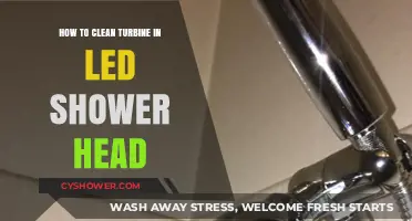 Efficiently Clean Your LED Shower Head Turbine: Step-by-Step Guide