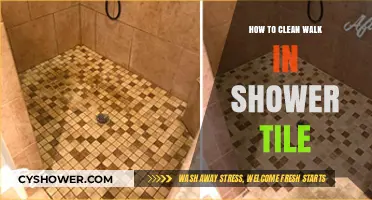 Effortless Walk-In Shower Tile Cleaning: Tips for Sparkling Results