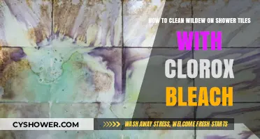 Effective Shower Tile Cleaning: Removing Mold with Clorox Bleach Tips