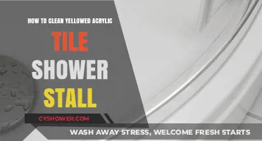 Revive Your Shower: Effective Cleaning Tips for Yellowed Acrylic Tile Stalls