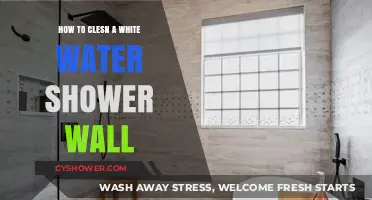 Effective Tips for Cleaning Your White Water Shower Wall Easily
