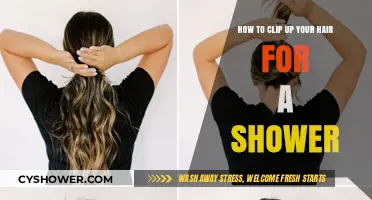 Effortless Shower Hair Hacks: Quick & Easy Clip-Up Techniques
