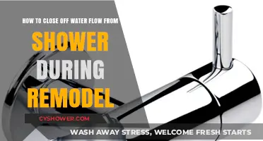 Shower Remodel Guide: Steps to Safely Shut Off Water Flow