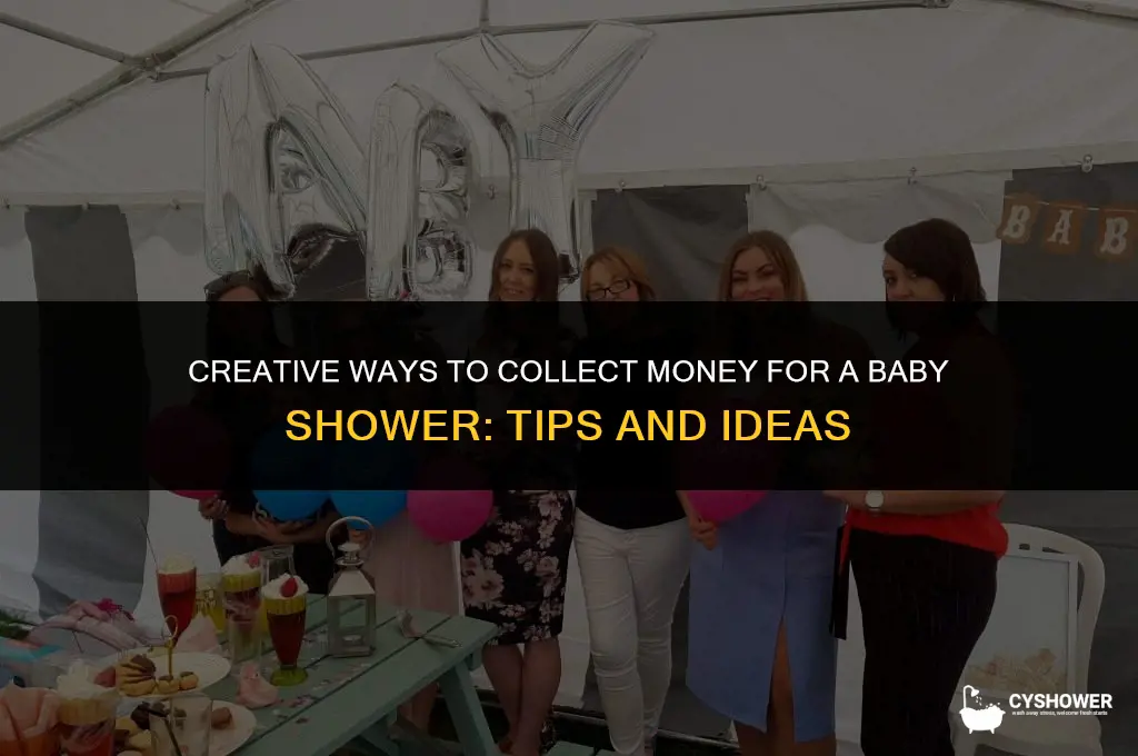 how to collect money for baby shower
