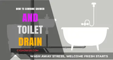 Efficient Bathroom Plumbing: Combining Shower and Toilet Drains Seamlessly