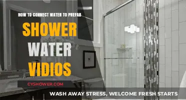Connecting Water to Prefab Showers: Step-by-Step Video Guide