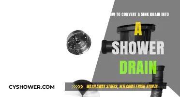 Transform Your Sink Drain into a Shower Drain: DIY Guide