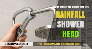 Transform Your Old Shower Head into a Luxurious Rainfall Experience