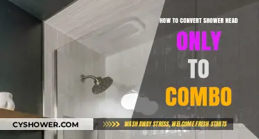 Upgrade Your Shower: Easy Steps to Convert Head-Only to Combo Setup