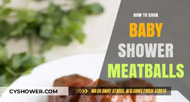 Delicious Baby Shower Meatballs: A Step-by-Step Guide