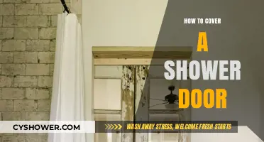 Easy DIY Shower Door Covering Ideas for a Stylish Bathroom Upgrade