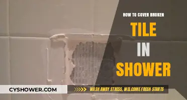 Quick Fixes: Concealing Broken Shower Tiles Effortlessly and Affordably
