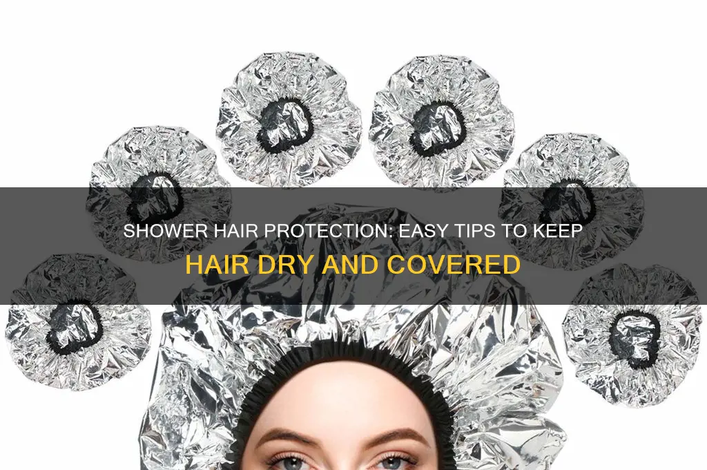 how to cover hair in shower