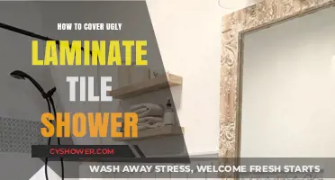 Transform Your Shower: Creative Solutions to Hide Ugly Laminate Tiles