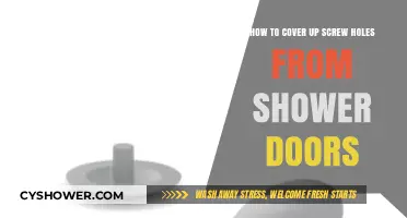 Easy DIY Fixes for Concealing Screw Holes in Shower Doors