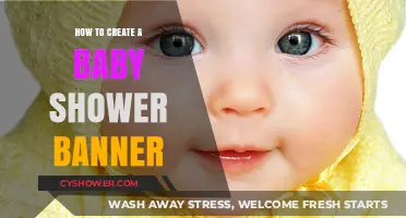 Crafting a Charming Baby Shower Banner: A Step-by-Step Guide