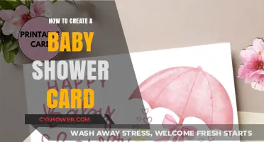 Crafting the Perfect Baby Shower Card: A Step-by-Step Guide