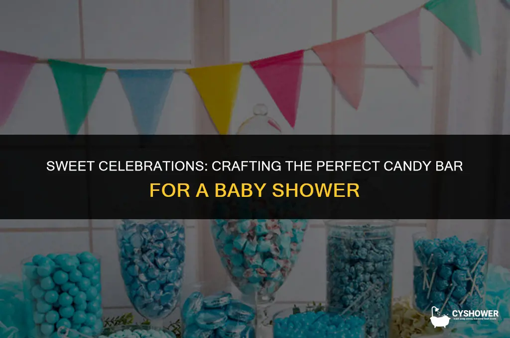 how to create a candy bar for baby shower