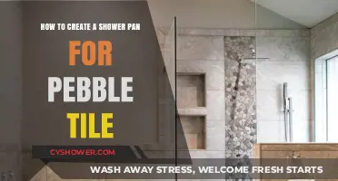 DIY Shower Pan Guide: Perfect Base for Pebble Tile Installation