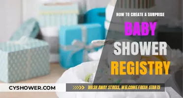 Crafting a Surprise Baby Shower Registry: Tips and Tricks