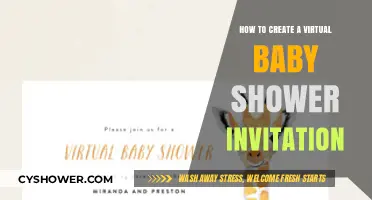 Crafting a Charming Virtual Baby Shower Invitation: A Step-by-Step Guide