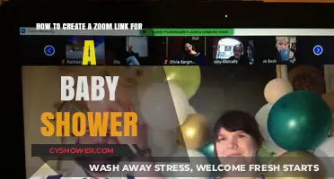 Virtual Baby Shower: Crafting the Perfect Zoom Link