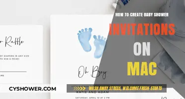 Crafting Beautiful Baby Shower Invitations on Your Mac: A Step-by-Step Guide