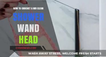 Crochet Your Own Mr. Clean Shower Wand Head: Easy DIY Guide