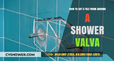 Cutting Tiles Around Shower Valves: A Step-by-Step DIY Guide