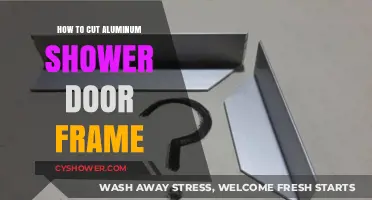 DIY Guide: Cutting Aluminum Shower Door Frames Like a Pro
