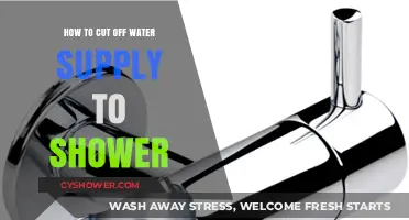 Quick Guide: Cutting Off Water Supply to Your Shower Easily
