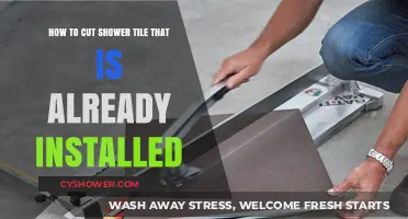 Cutting Installed Shower Tile: Tips and Tricks for a Flawless Finish