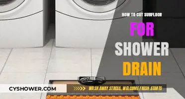 Cutting Subfloor for Shower Drain: A Step-by-Step DIY Guide