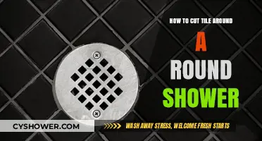 Mastering Tile Cuts: Round Shower Installation Made Easy