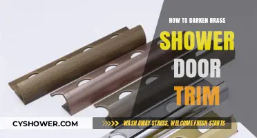 Easy DIY Methods to Darken Brass Shower Door Trim Effectively