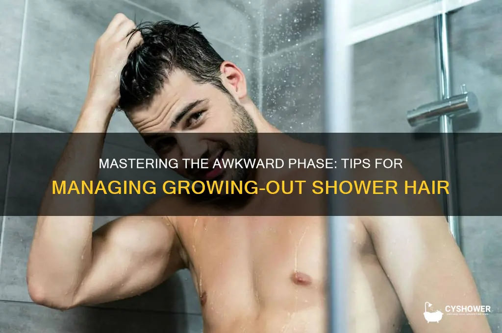 how to deal with shower hair while it