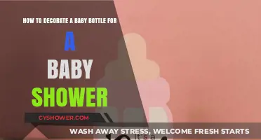 Crafting Cute Baby Bottle Decorations for a Memorable Shower