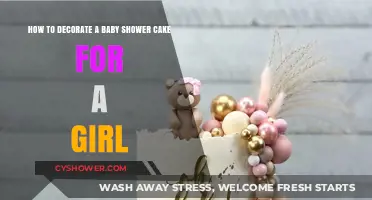Sweet Celebrations: Crafting the Perfect Cake for a Baby Girl's Shower