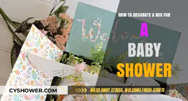 Crafting Joy: DIY Baby Shower Box Decoration Ideas