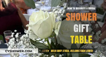 Elegant Bridal Shower Gift Table Decor Ideas for a Stunning Display